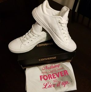 Madison Ox Converse white leather sneakers